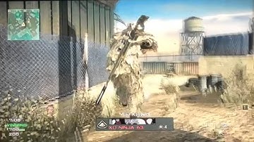 MW3 3rd person 1v1 sniper vs shotgunner (XO NINJA 63)