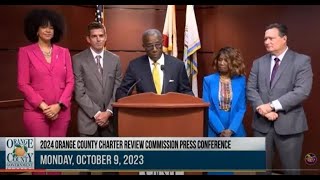 2024 Orange County Charter Review Commission Press Conference | May 22, 2024