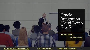 Oracle Integration Cloud Tutorial | Oracle Integration Cloud Service | OIC Training Demo Day 3 2023
