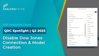 Disable Dow Jones New Connection and Model Creations screenshot 3