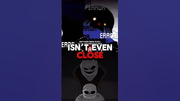 Last Breath Vs Error Is NOT EVEN CLOSE! #sans #undertale #lastbreath #errorsans #undertaleau