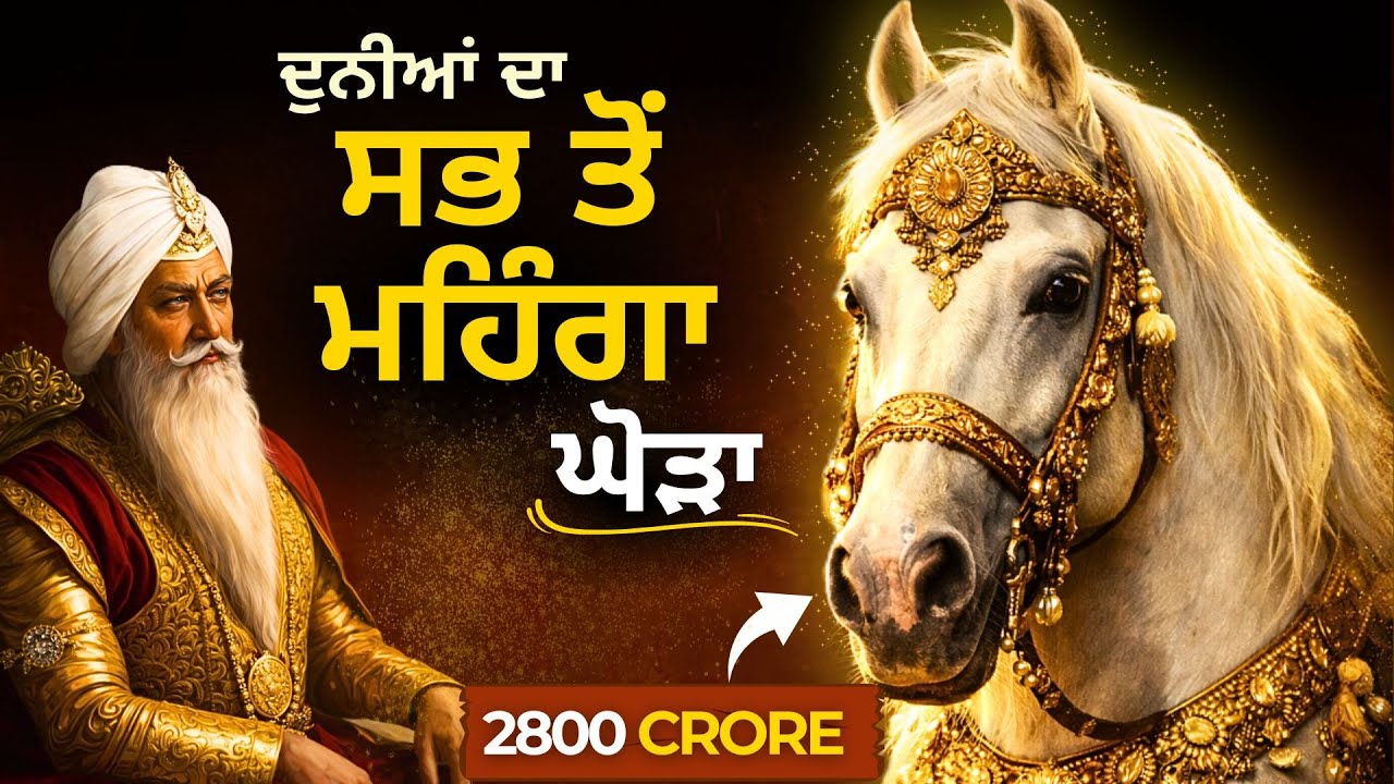 A Horse that Cost Maharaja Ranjit Singh 2800 Crore Rupees of Present Day | Sikh Empire History