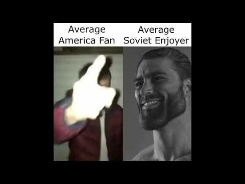 Average America Fan vs Average Soviet Enjoyer