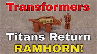 Transformers Titans Return Ramhorn - GotBot True Review NUMBER 751