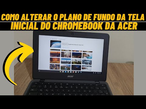 Vídeo: Como você define um plano de fundo no Google Chrome?