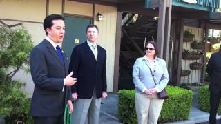 Electric Car Charging Station Unveiling at California Hotel