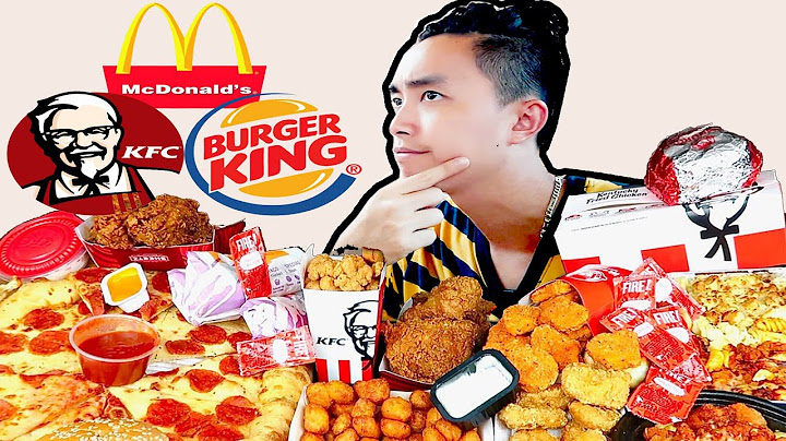 So sánh giá của kfc và mcdonald năm 2024