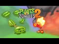 PvZ 2 - Green Team Plants Vs Red Team Plants Against World Zombies - Which Team Plant Will Win?