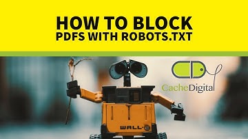 How To Block PDFs From Google Search Using Robots TXT