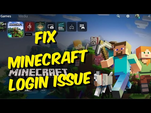 Opera justere sukker How To Fix Minecraft PS4/PS5 Microsoft Account Login Failure Error - YouTube