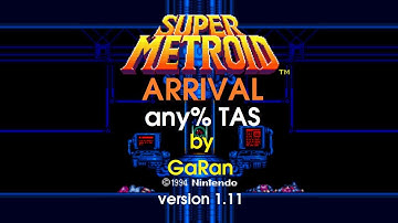 Super Metroid Arrival any% Tool-Assisted Speed run in 12m10s