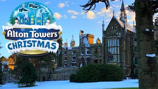 Alton Towers Christmas Vlog November 2021
