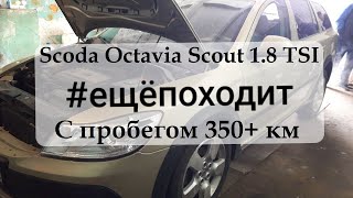 SKODA OCTAVIA SCOUT 1.8 TSI с пробегом 350+ | Осмотр перед покупкой