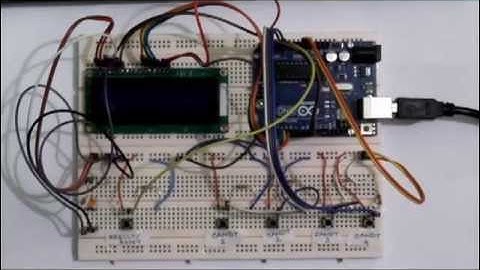 Microcontroller Based Electronic Voting Machine (Term Project)