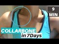 HOW TO WORKOUT YOUR COLLARBONE | I Tried Emi Wong Exercises for one week (No Equipment)