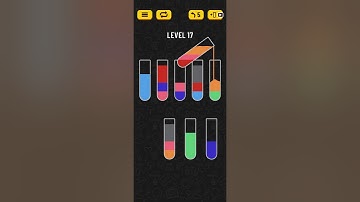 Water Sort Puzzle Level 17 Walkthrough