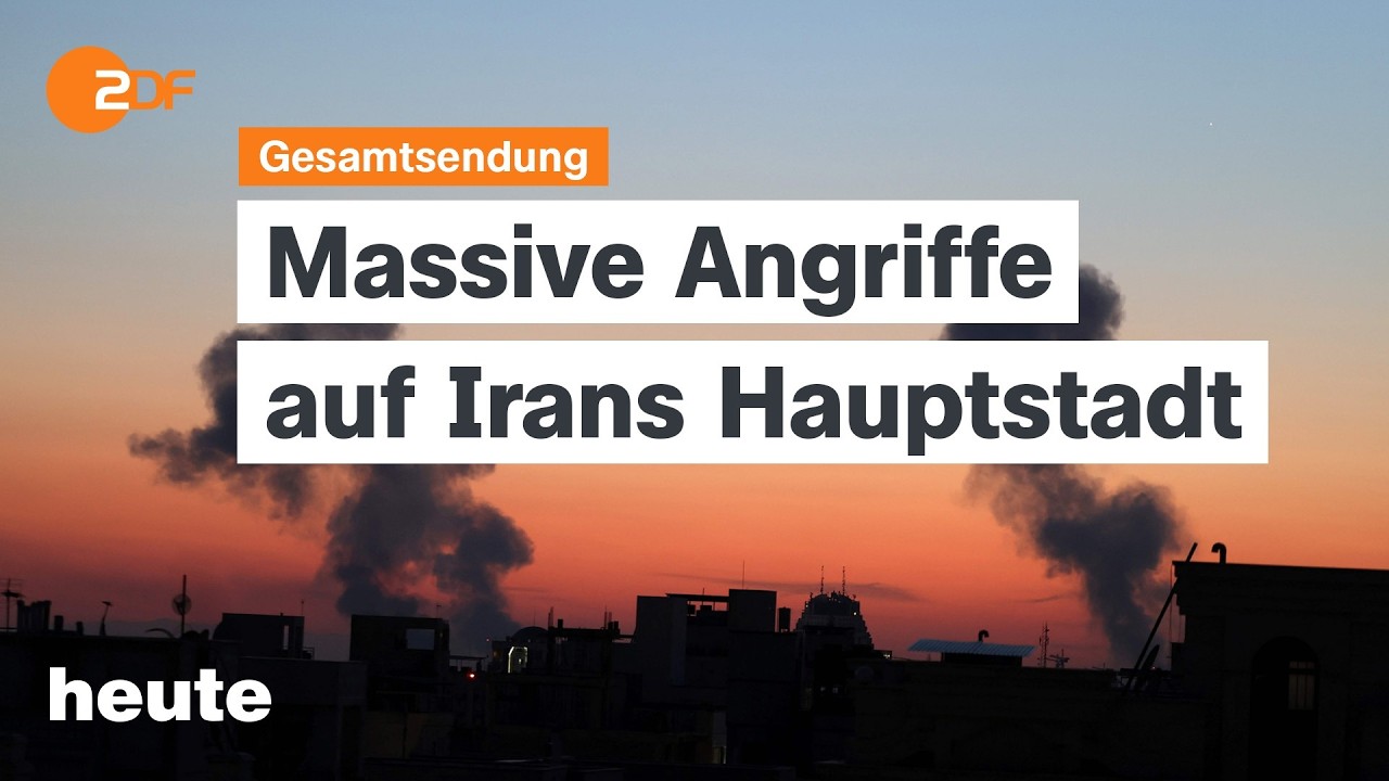 heute 19 Uhr vom 06.03.26 Trump fordert Irans Kapitulation, BaWü: Grüne und CDU gleichauf