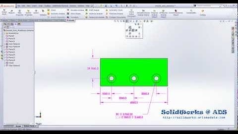 DimXpert for Automatic dimension in 3D model