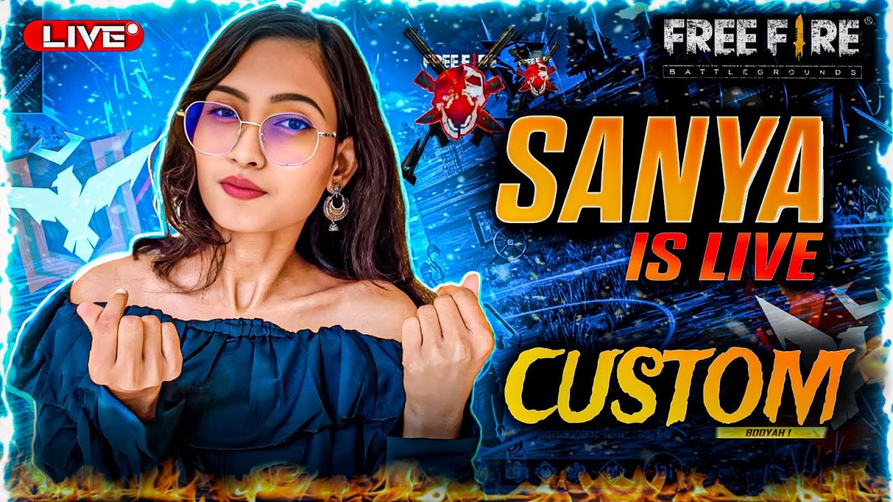 🔴[LIVE] New Year Free Fire Live With Sanya