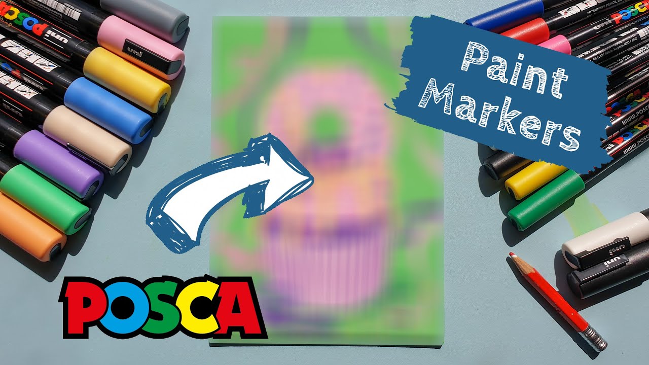 TRY POSCA PASTELS 