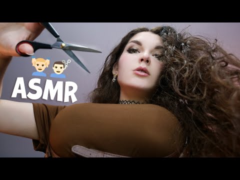 Видео: АСМР Стрижка волос и массаж головы ✂️💆‍♂️ ASMR Haircut and massage 🥰