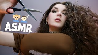 АСМР Стрижка волос и массаж головы ✂️💆‍♂️ ASMR Haircut and massage 🥰