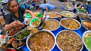 Amazing Cambodian Street Food - So Delicious Khmer food, Soup, fish, Pork & More