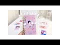 ☁️ setting up my 6 ring binder | decorate with me 🧚🏻‍♀️