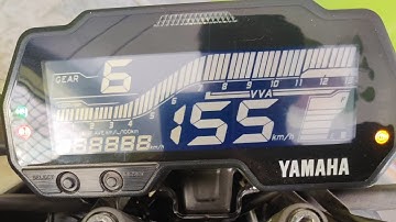 MT15/R15 instrument cluster hidden feature mt15 tamil