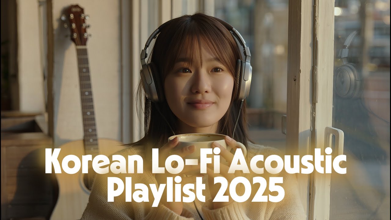Korean Lo-Fi Acoustic Playlist 2025 | Cozy RnB Vibes for Study & Relax | Chill Love Songs