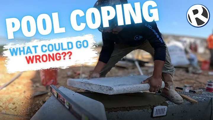 Pool Coping Installed wrong!!! Lets fix it!
