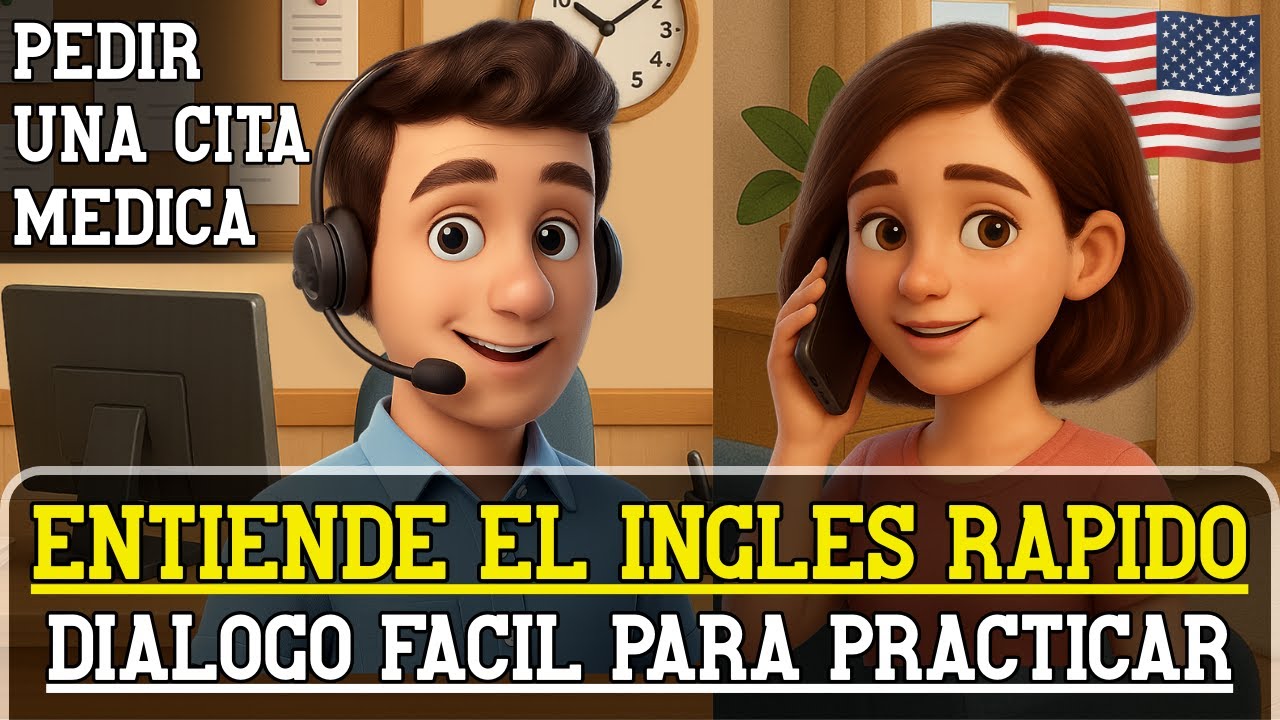 Mejora tu inglés Escuchando y Repitiendo este Diálogo Fácil | Nivel (A1-A2)