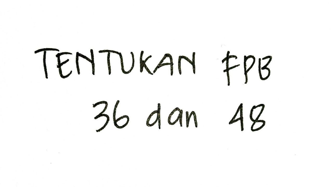 FPB DARI 36 DAN 48
