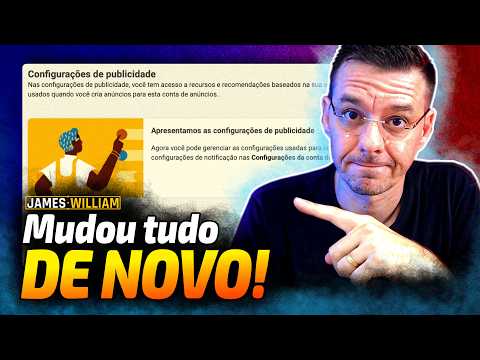 NOVAS CONFIGURAÇÕES DE