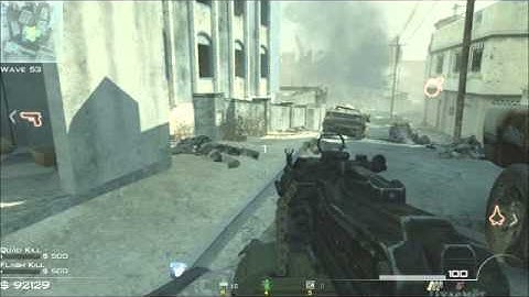 Markv39 and www.Call-of-Duty.pro on MW3 Survival Map Bakaara to Wave 55