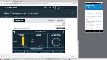 Lab 7.9. AdvancedMessenger. Adding Mobile Quality Assurance