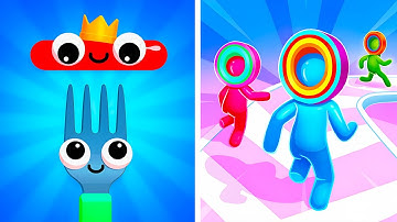 Fork N Sausage vs Layer Man 3D - Gameplay Walkthrough (Android,iOS) NEW UPDATE Ep 1