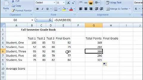 Excel 2007 Part 1