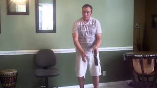 How to play a Crescendo and a Diminuendo Tambourine Roll screenshot 4