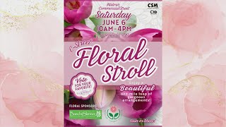 Check Out The Awesome Flower Set-ups At C-Street Floral Stroll