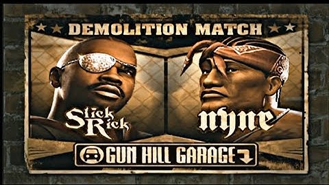 Def Jam Fight For NY: [ONE ON ONE] SLICK RICK VS NYNE (4K 60 FPS)