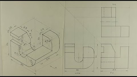 Orthographic projection - Engineering drawing - Technical drawing