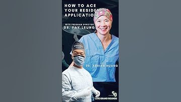 How to Ace Your Residency Application - Secrets from a Program Director
