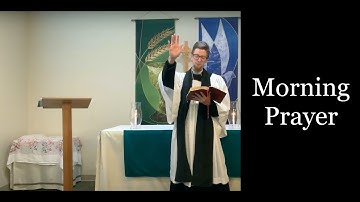 Morning Prayer 11.28.2025 #anglican #pentecost #thanksgiving