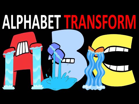 Alphabet Lore (All Letter..) BUT THEY CRYING! 