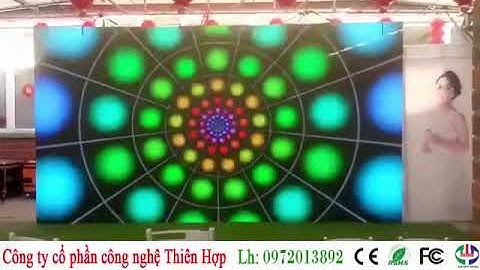 Màn hình led p3 trung tâm tiệc cưới tỉnh Cao Bằng - Lh: 0988591119 - 0972013892
