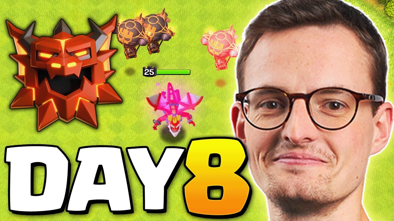 Legend League - March 2026 Day 8 - Fireball Rocket Loon - New Hero 🐉