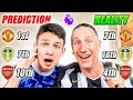 Reacting to our ORIGINAL Premier League Predictions