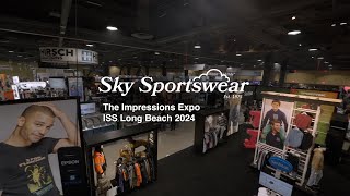 Latest Apparel Trends for 2024 at ISS Expo Long Beach - Impressions Trade show with Sky Sportswear