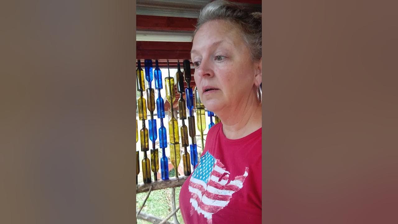 HOW TO BUILD A WINE BOTTLE WALL YouTube